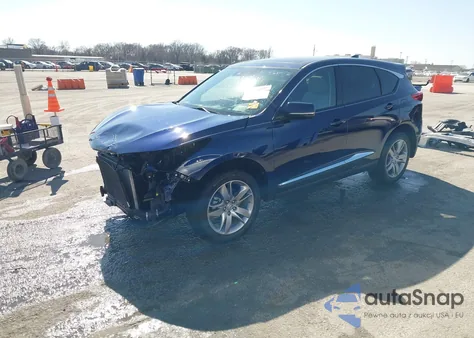 2021 Acura Rdx Advance Package/Pmc Edition from USA, damaged, VIN 5J8TC2H78ML021685